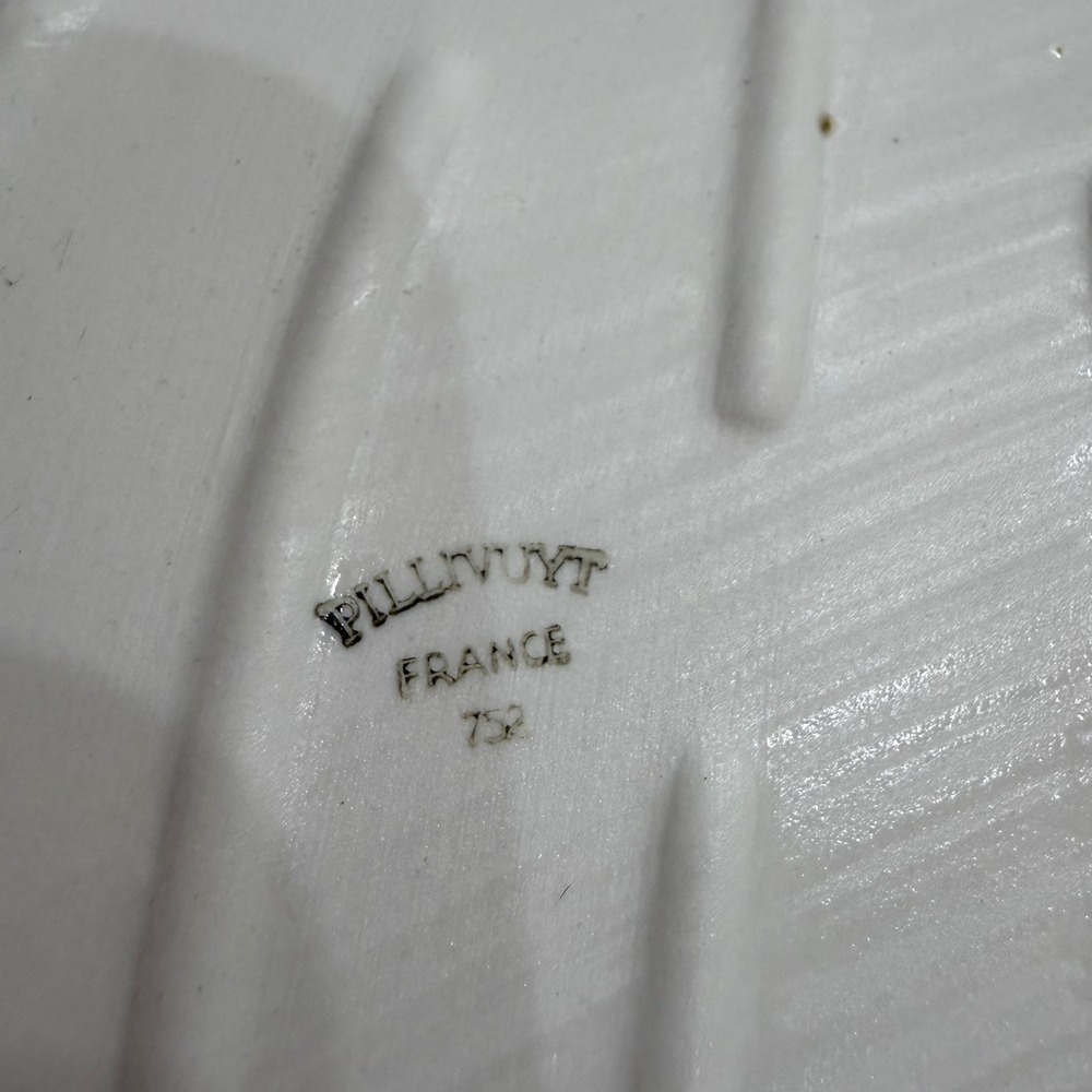 Pillivuyt France Vintage Oval Baker Set 10oz 16oz White Porcelain Oven to Table - Picture 10 of 11